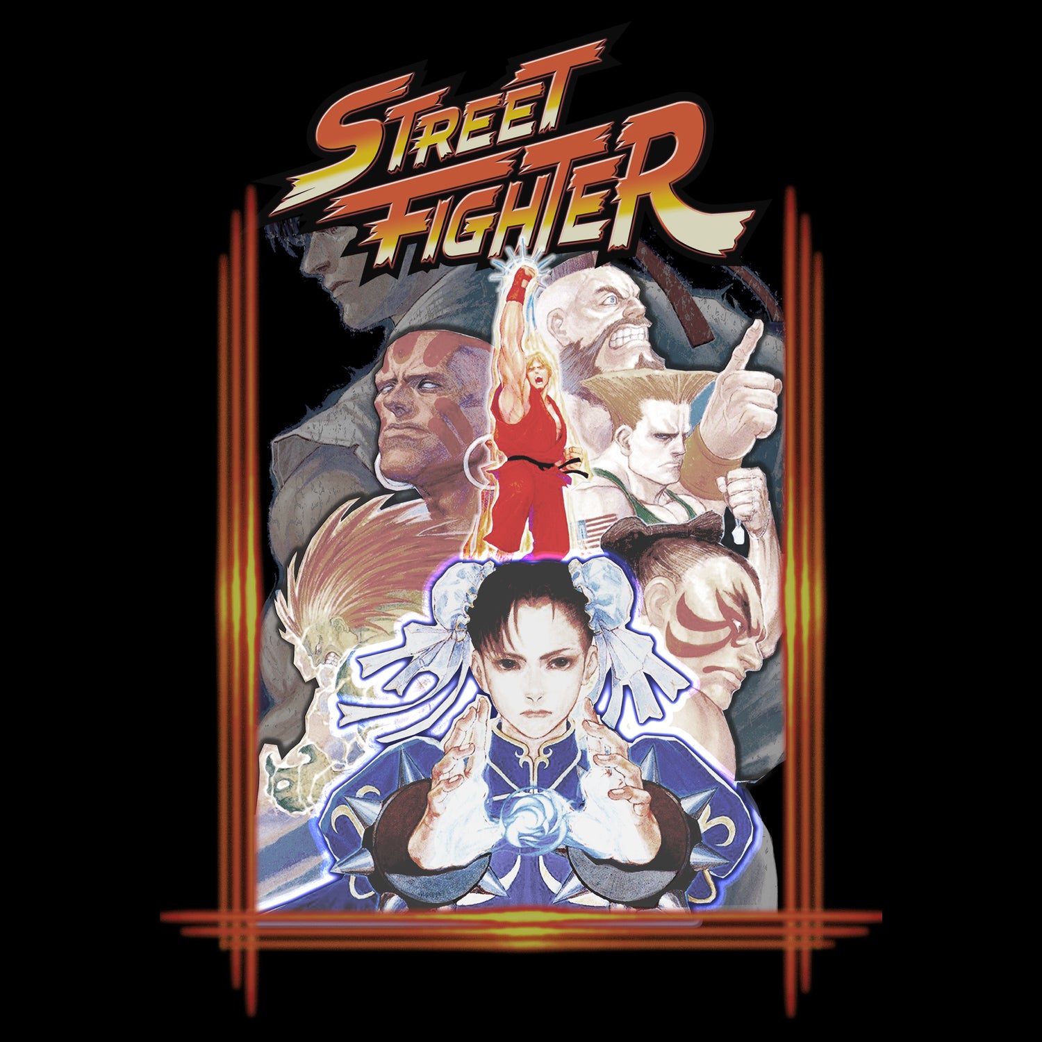 street fighter iii 3rd strike cover poster