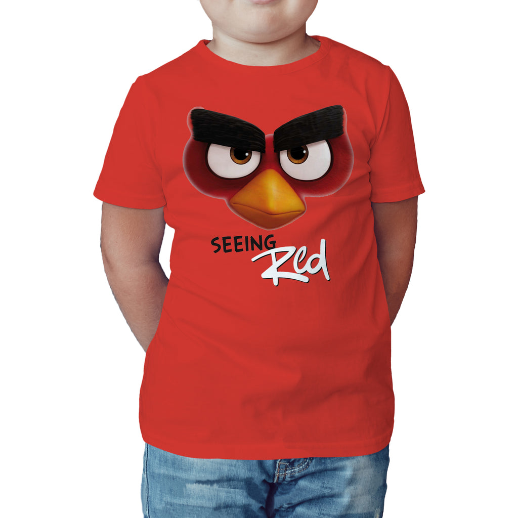 Angry Birds Red Seeing Angry Official Kid S T Shirt Red Urban Species