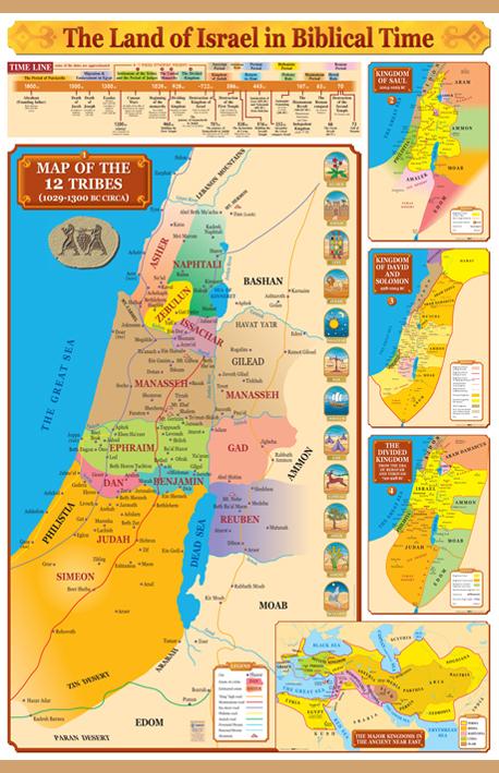 Ancient Biblical Empire Wall Maps Display Banners Ahuva Com