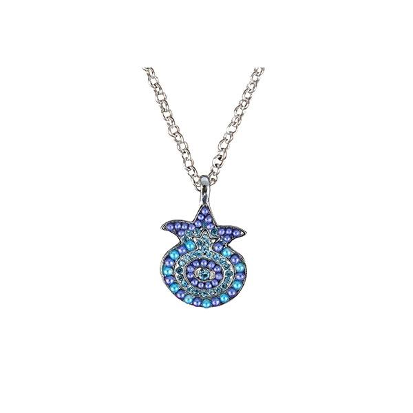 Necklace - Pomegranate - Blue