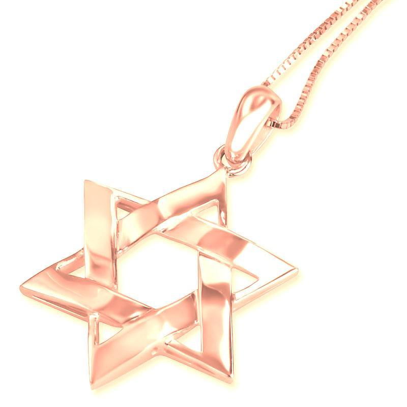 Sterling Silver Star of David Necklace