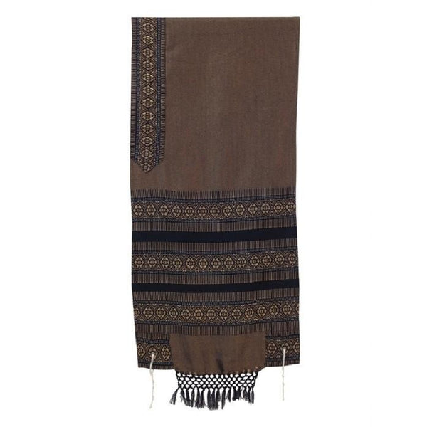 Wool Prima Tallit (Prayer Shawl) – Black