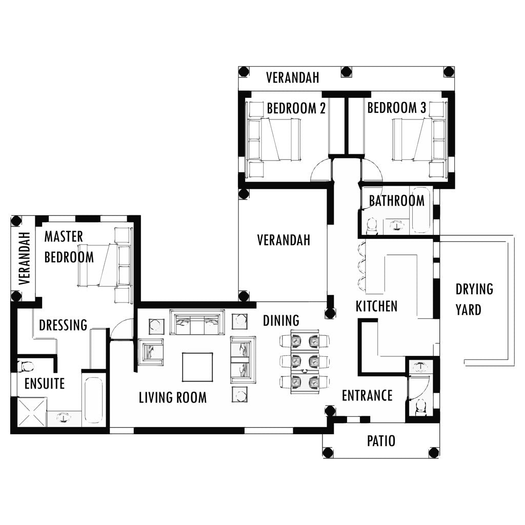 The Tuscan Villa READY2BUILD HousePlansHQ