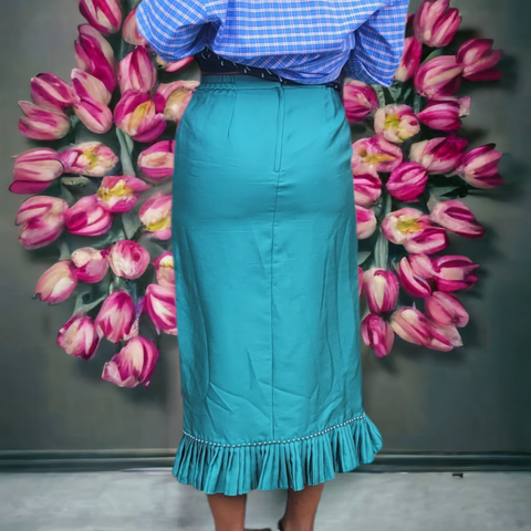 Vintage Maxi Midi Skirts Ruffled Skirts Shop Vintage 