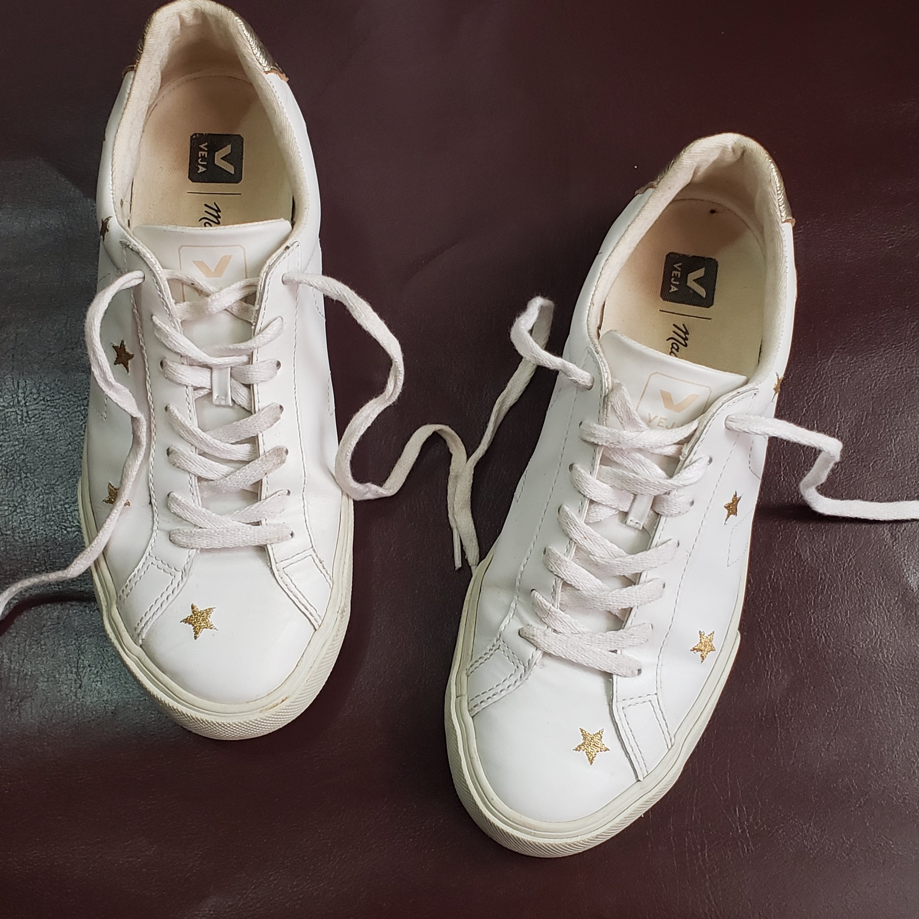 madewell x veja gold star sneakers