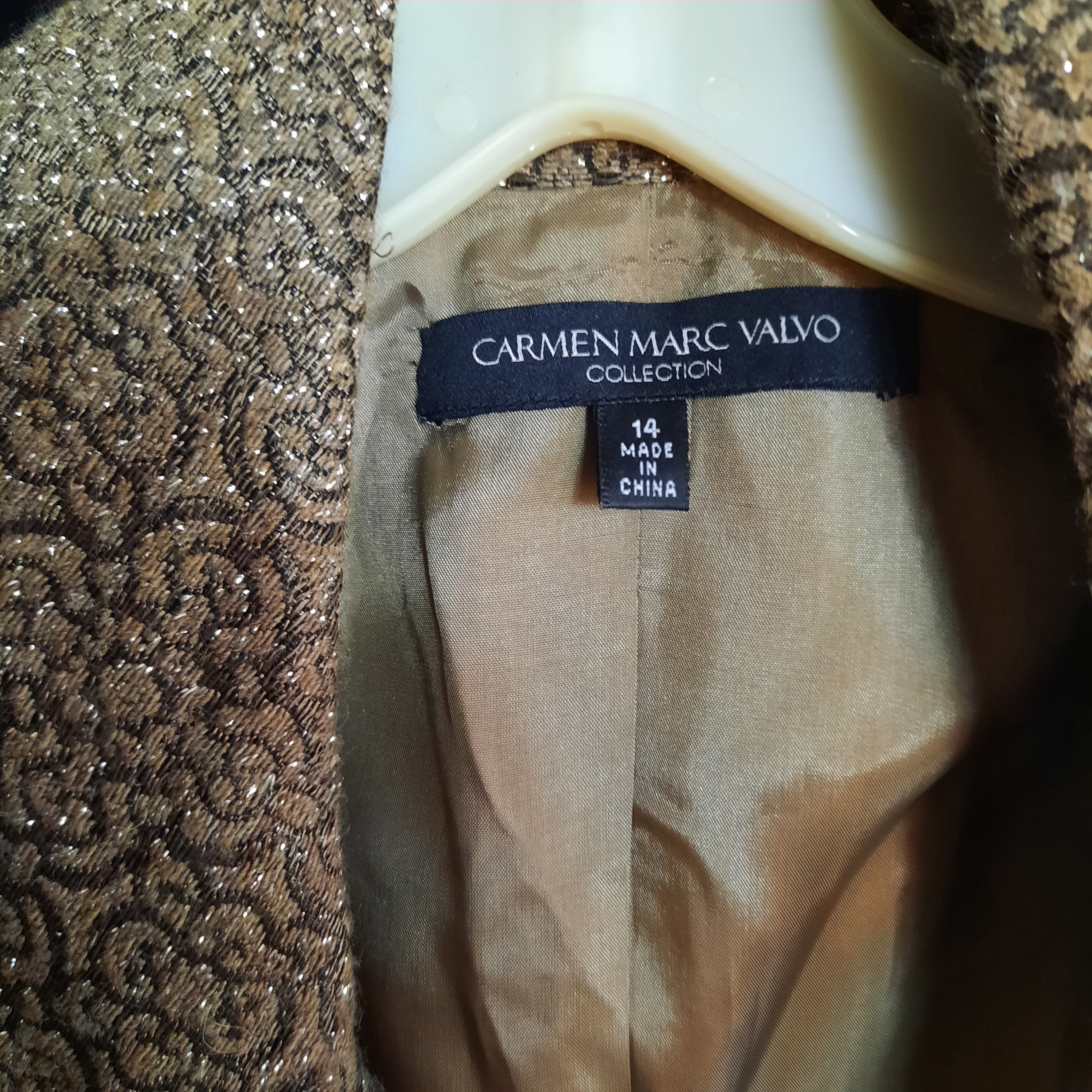 Carmen marc valvo on sale blazer