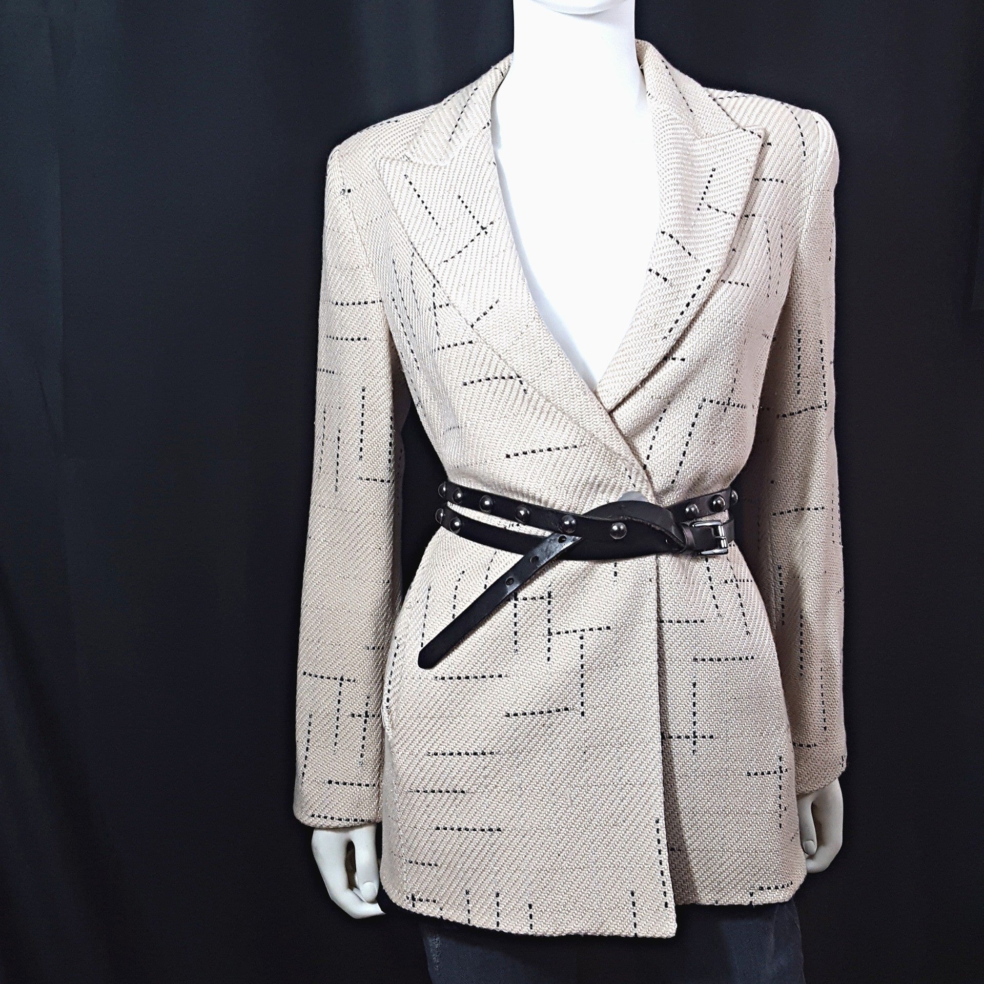 Gianfranco Ferre Studio 90s Vintage Blazer – Lucille Golden Vintage