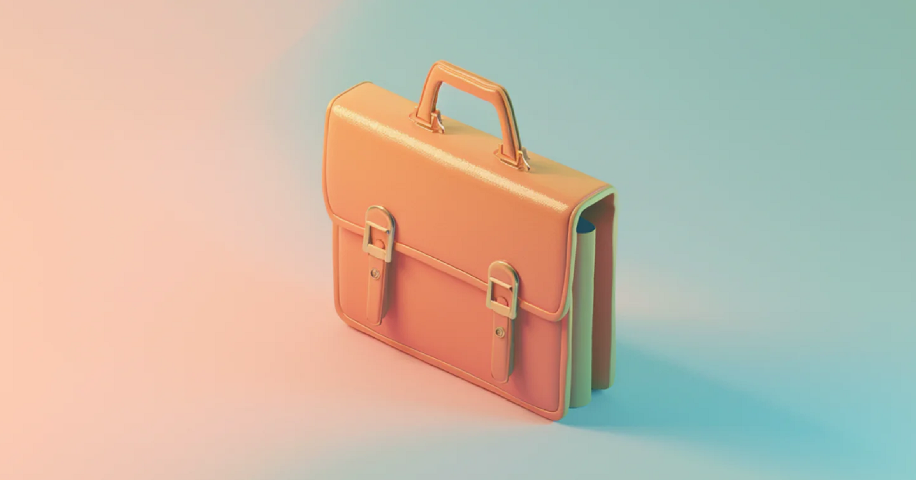 Eine Aktentasche mit B2B-Marketingstrategien