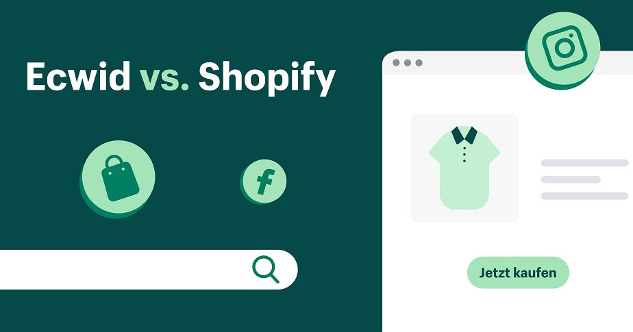 Ecwid vs. Shopify: Ein Shopsysteme Vergleich