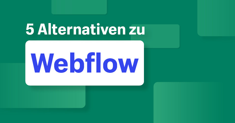 Webflow-Alternativen für den E-Commerce