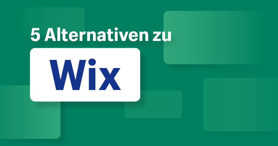 Die verschiedenen Wix Alternativen lassen sich auch als Website-Baukästen bezeichnen.