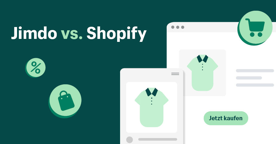 Shopify vs. Jimdo: Ein Shopsysteme Vergleich