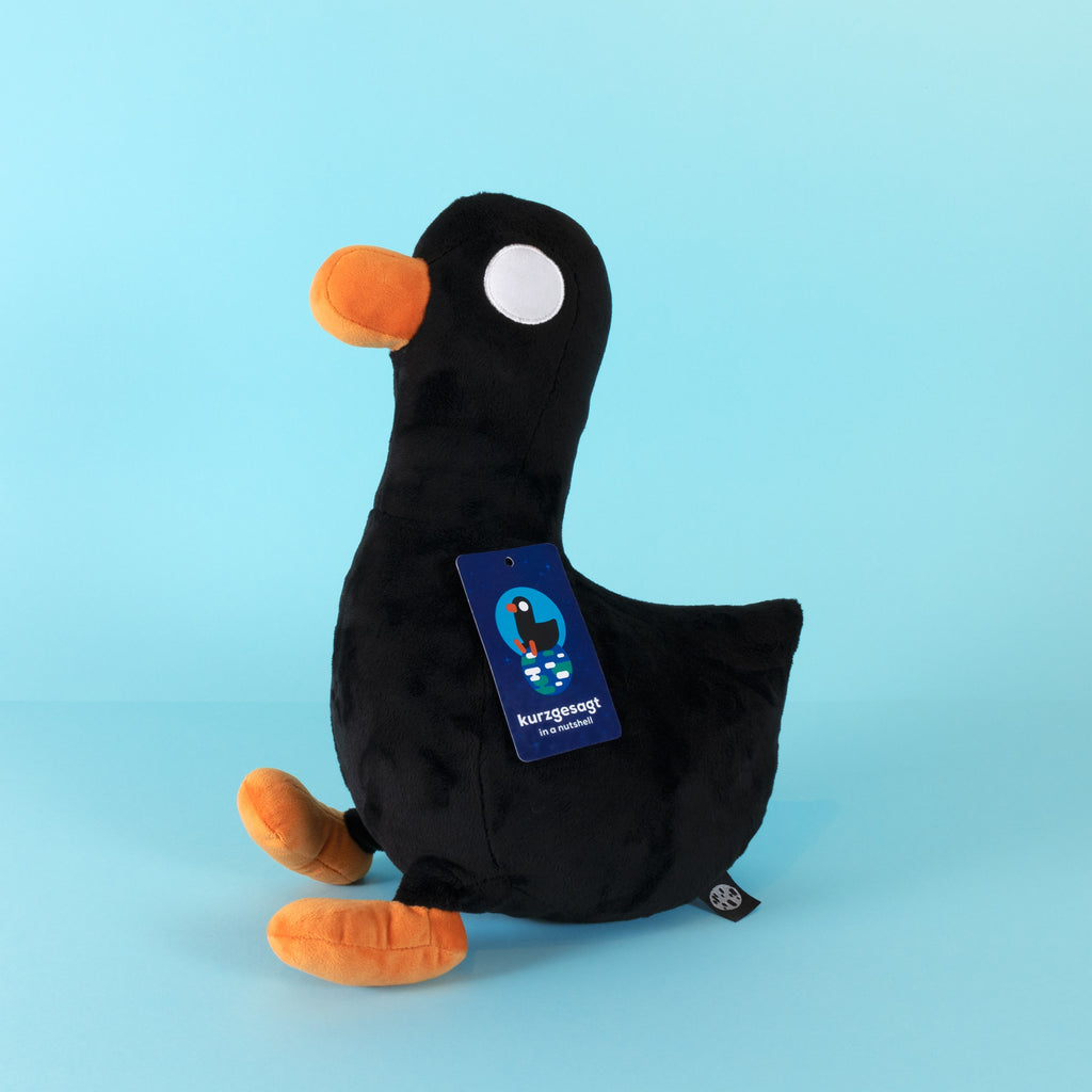 Das Duck Plushie von kurzgesagt