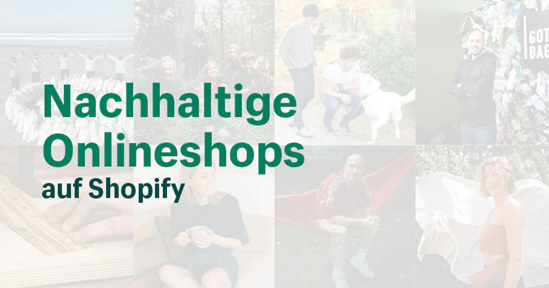 Nachhaltige Onlineshops auf Shopify