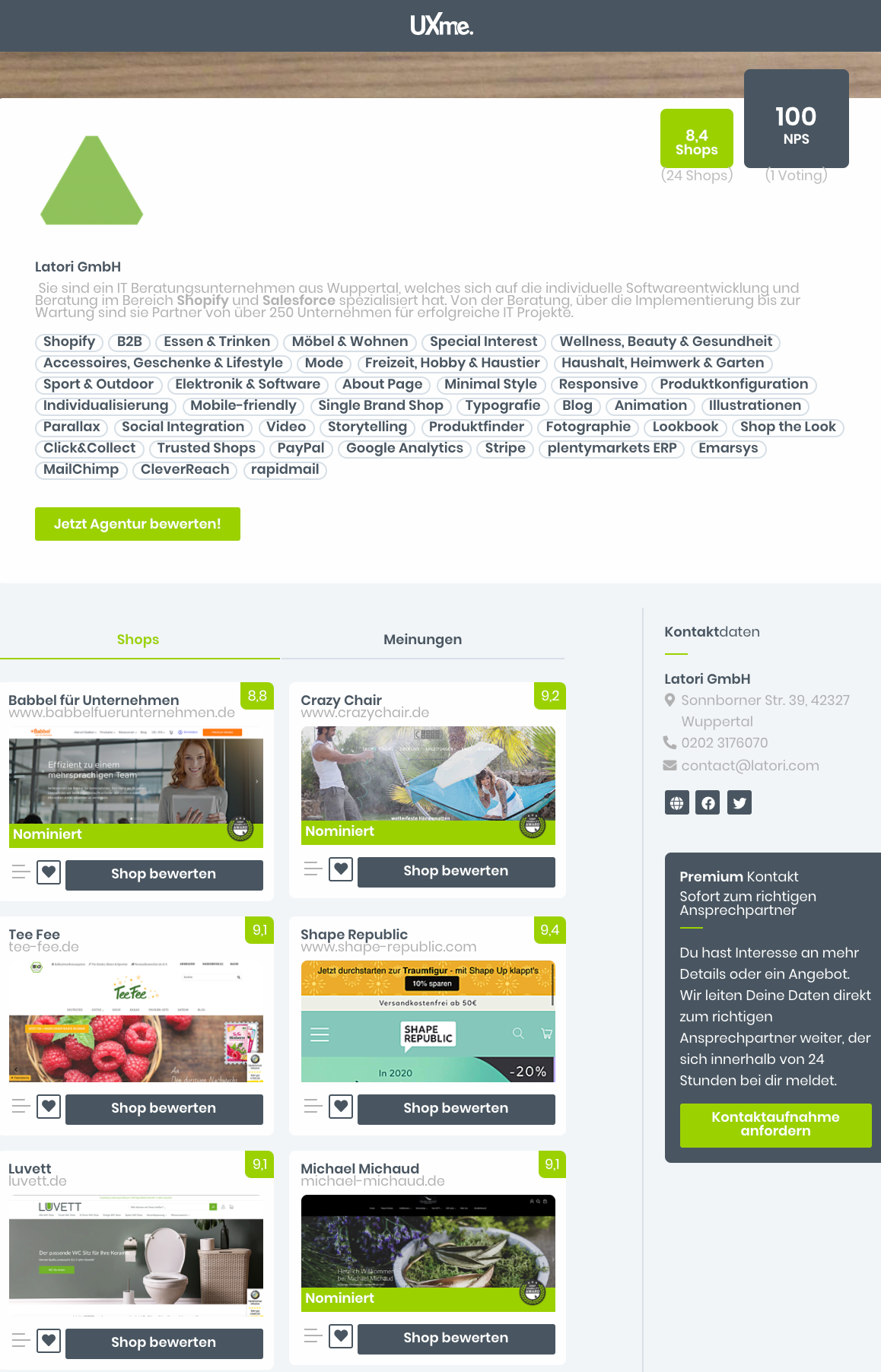 Shopify Agenturen finden in NRW