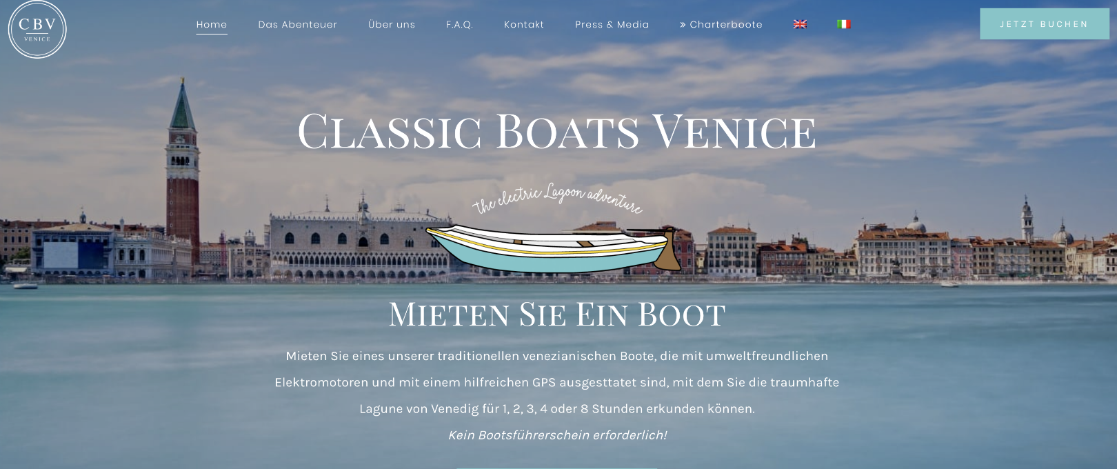 Shopify Classic Boat Venice 