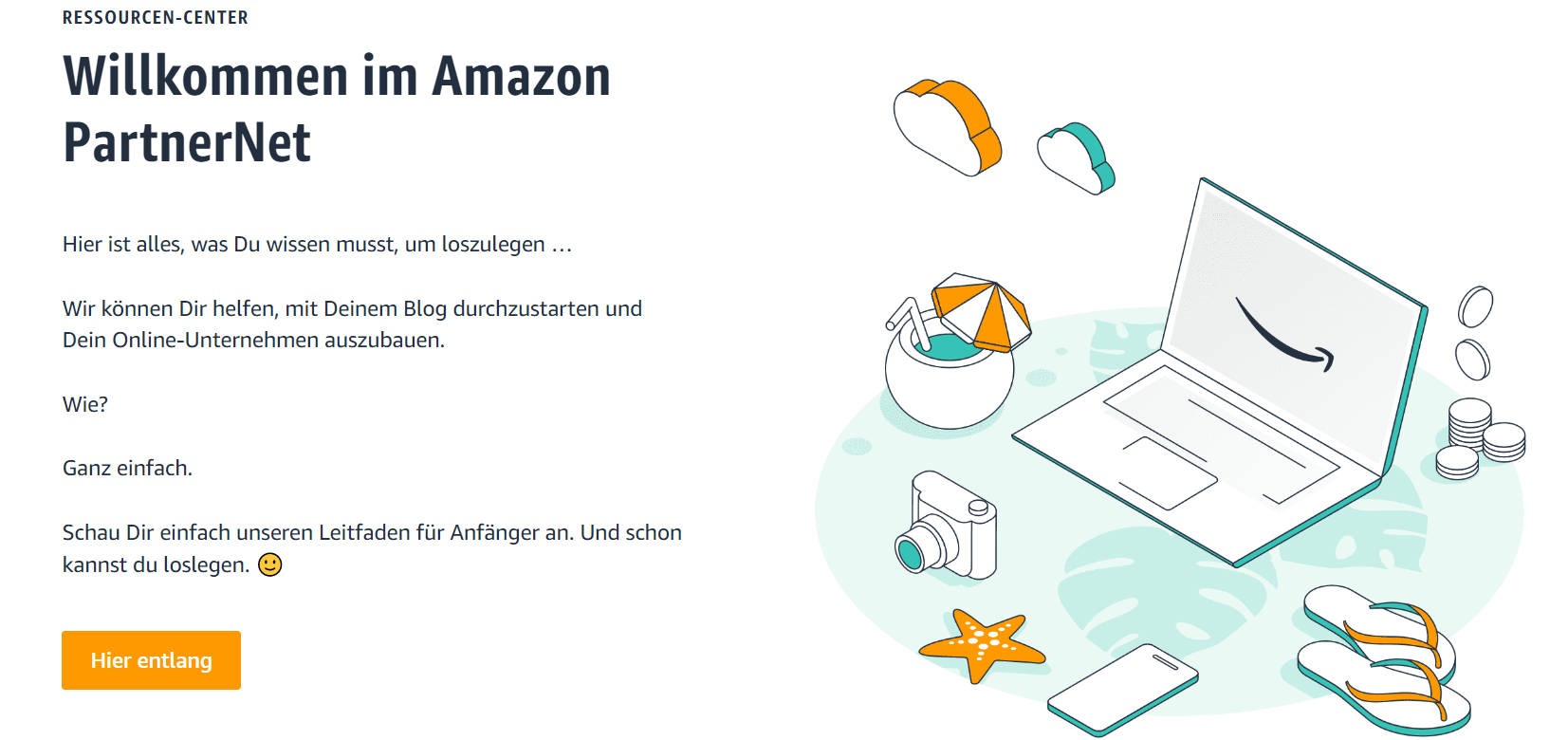 Das Affiliate-Programm von Amazon.