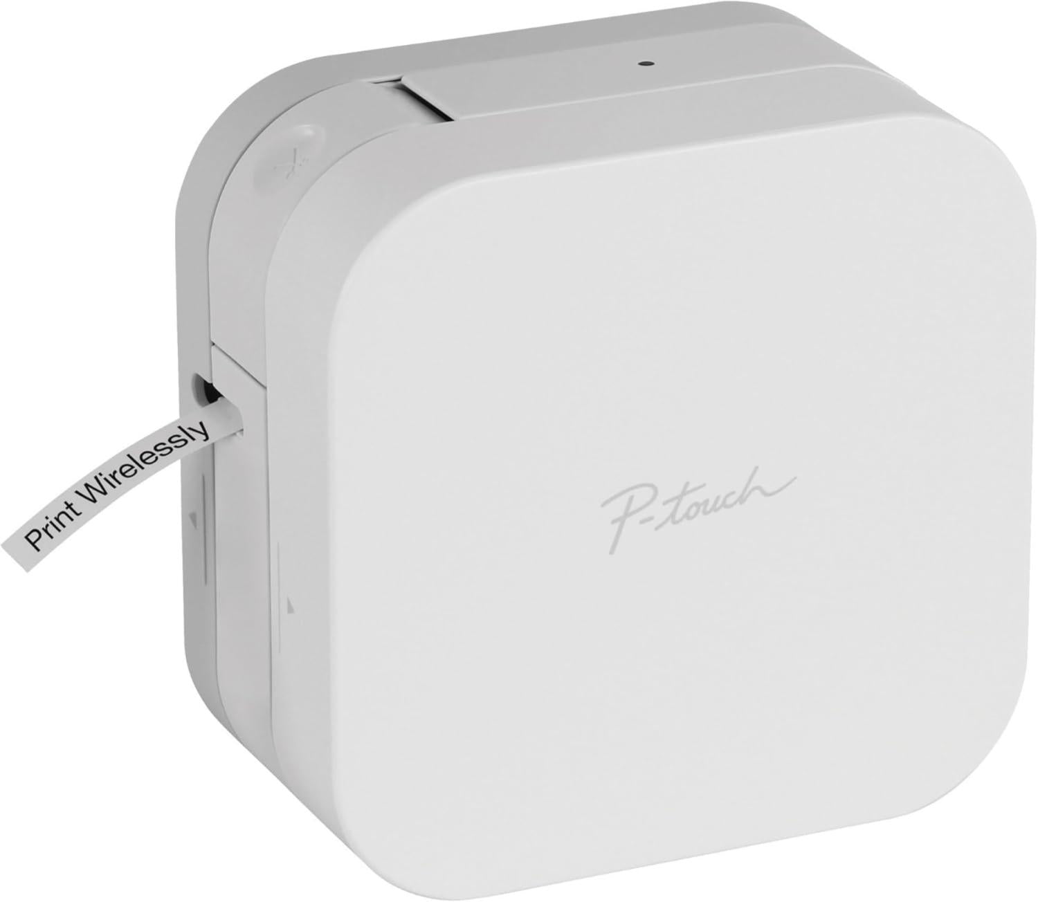 Brother P-touch CUBE Etikettendrucker druckt ein Etikett