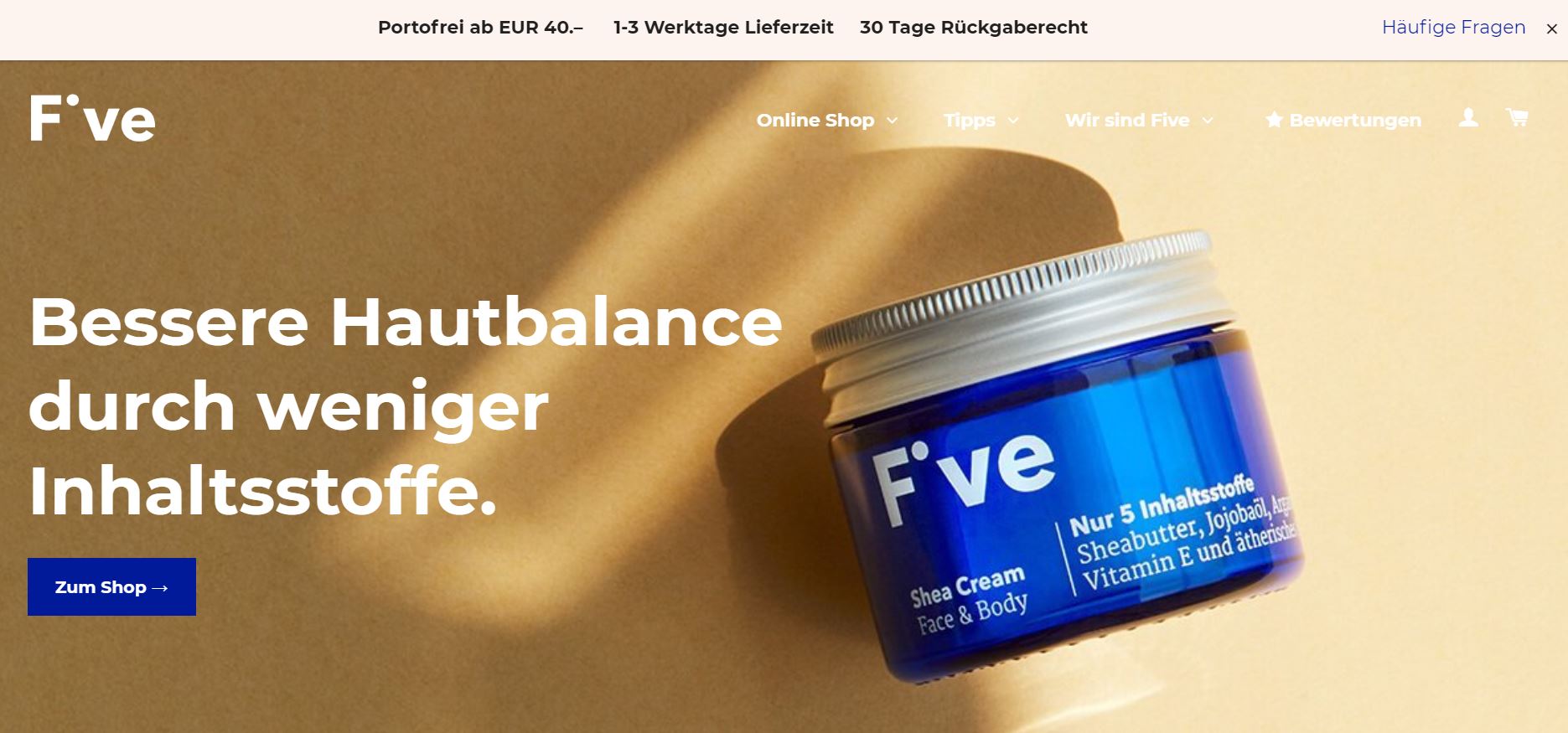 Five Skincare - shopify.de