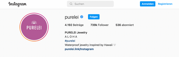 Was ist ein Impressum? Purelei zeigt die Umsetzung der Impressumspflicht bei Instagram