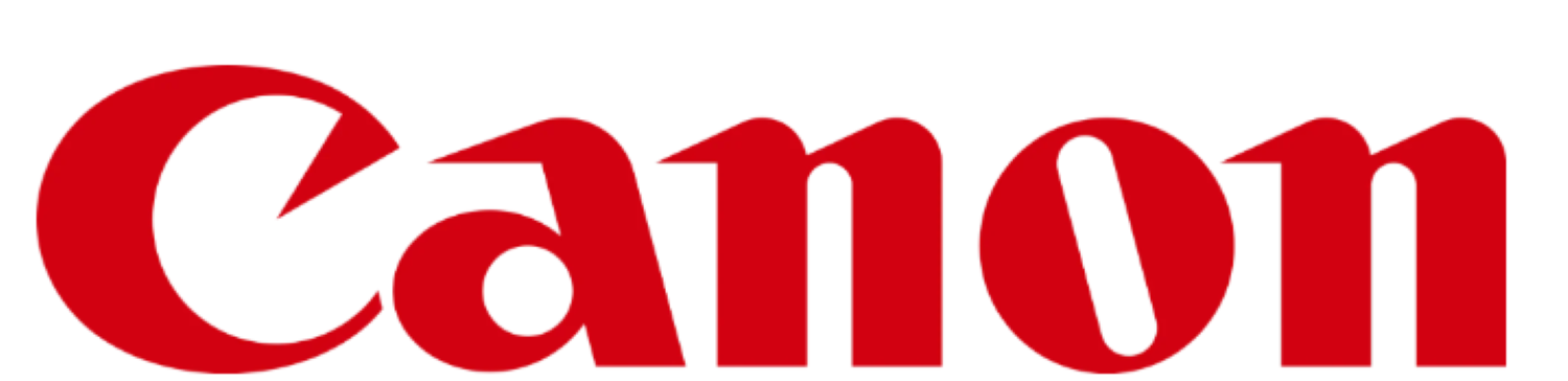Gezeigt ist das Logo der Marke Canon.