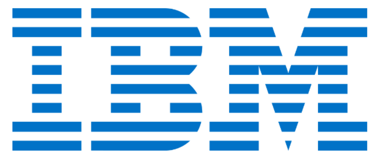 Zu sehen ist das Logo von IBM.