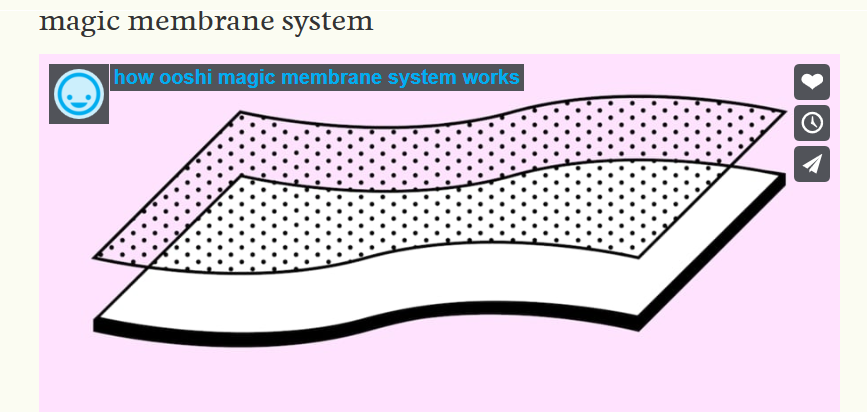 ooshi membran system