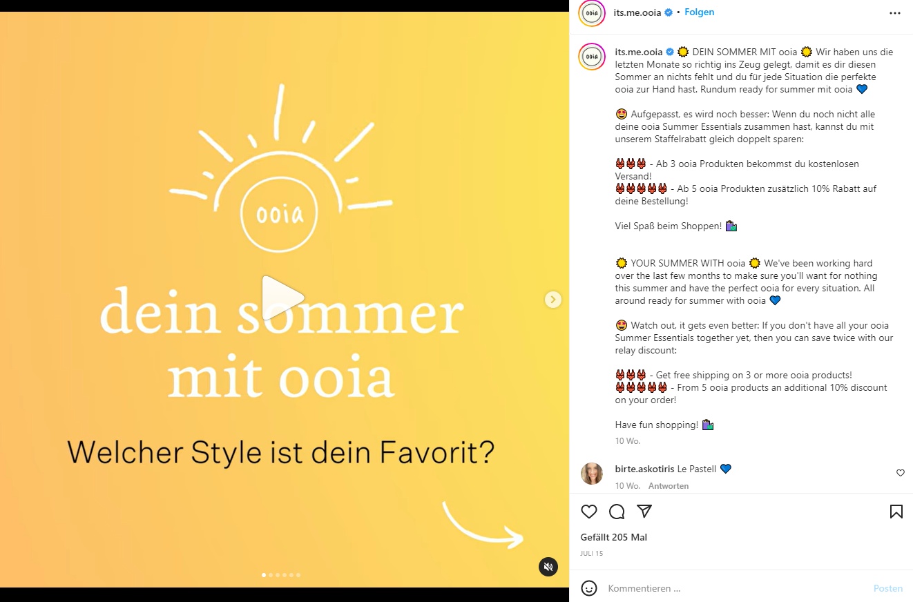 Saisonale Beiträge: Instagram Ideen