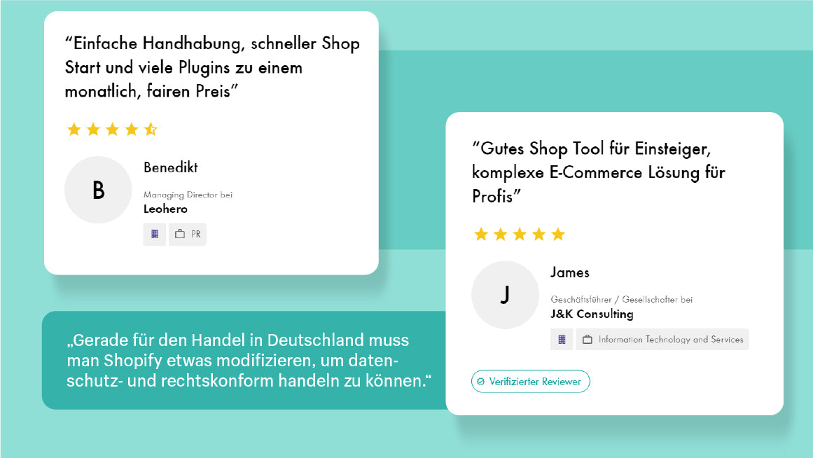 Shopify Bewertung von OMR - Nicht sofort DSGVO-konform