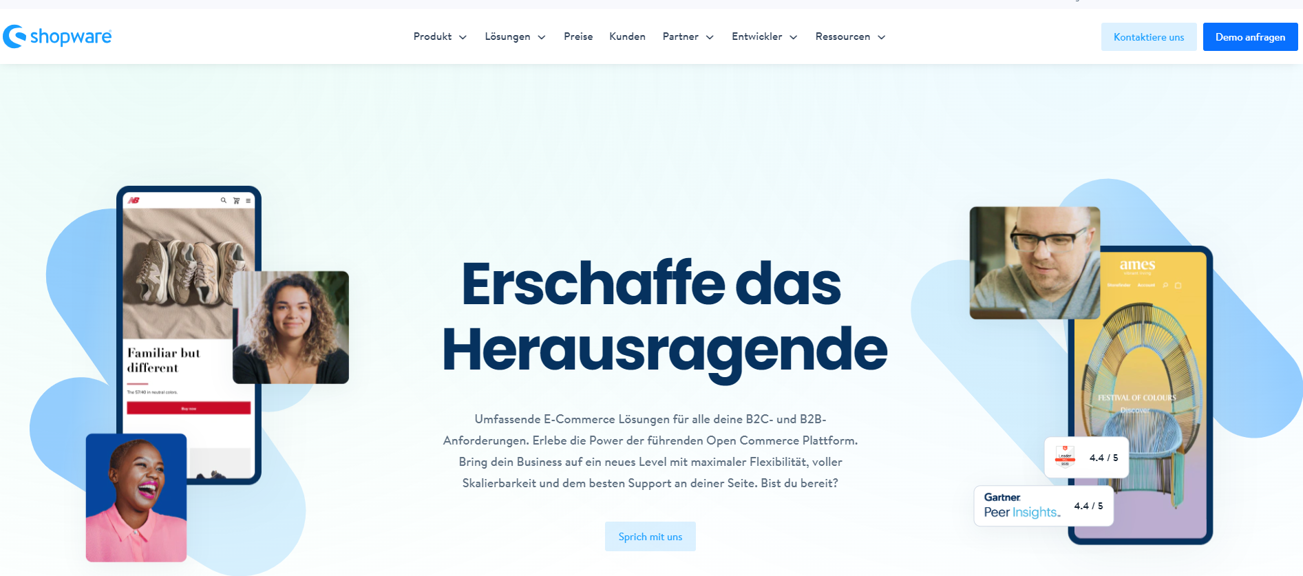 Shopware ist eine gute Alternative zu WooCommerce.