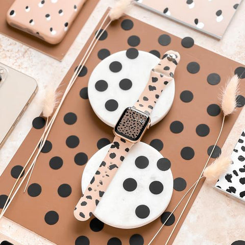 Coconut Lane Tan Spots Apple Watch Strap