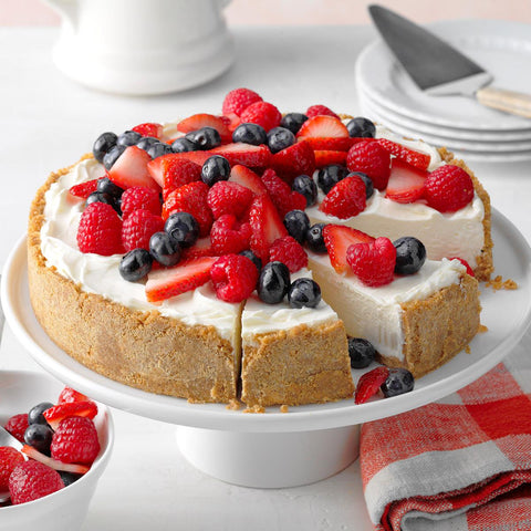 Summer Berry Cheesecake