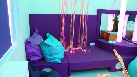 Umbrella charity sensory room Sensorykraft