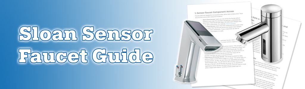 Sloan Sensor Faucet Guide Banner Image