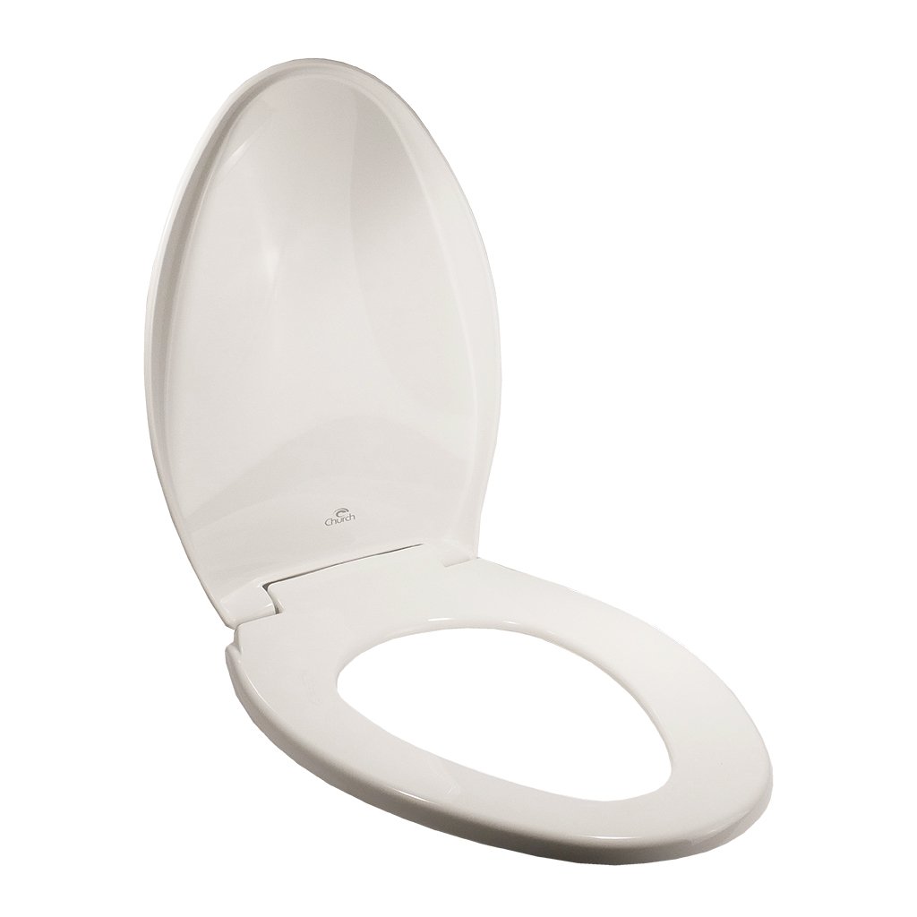 white oval toilet seat