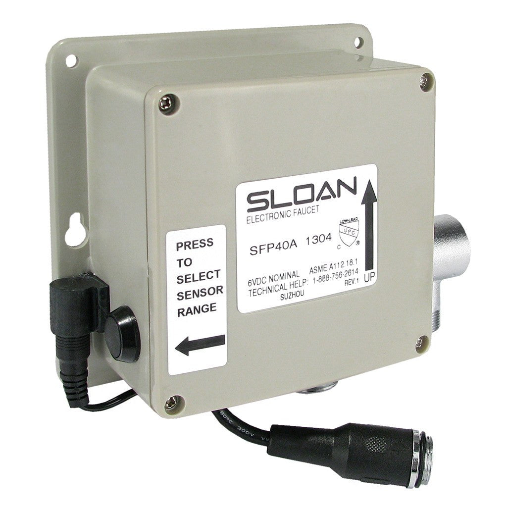 Sloan Sfp40a Control Module W Adjustable Button 6 Pin Connector