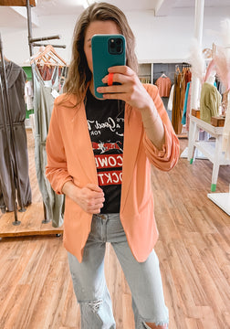 Just Peachy Blazer