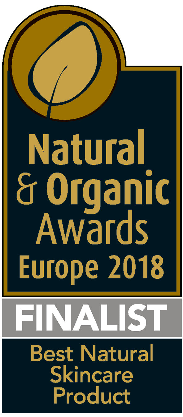 Best Natural Skincare Product” Natural & Organic Awards Europe 2018