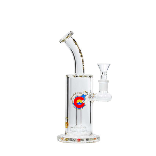 On Point Glass - 9 Frosted Cone Showerhead Banger Hanger Water