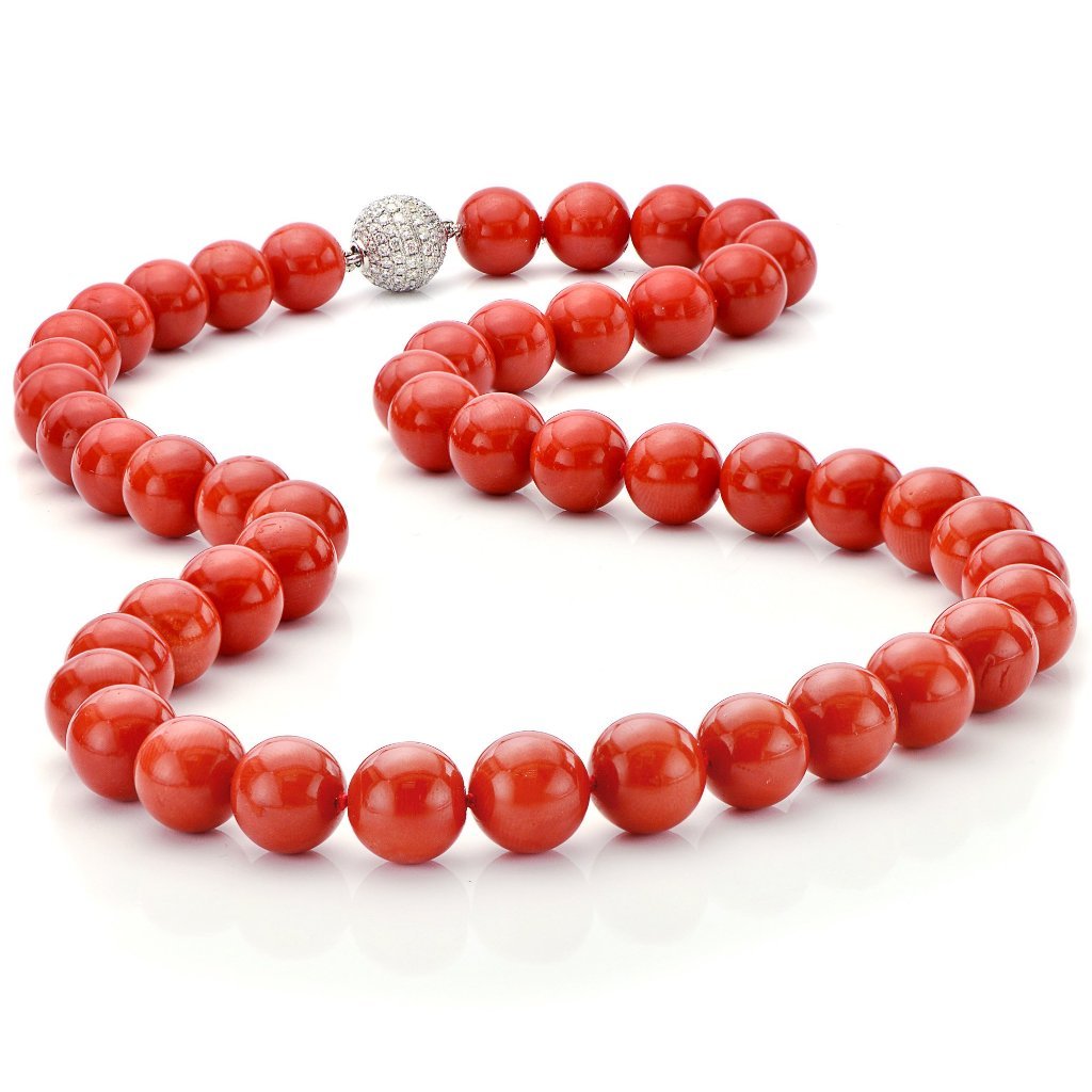 sardinian coral necklace