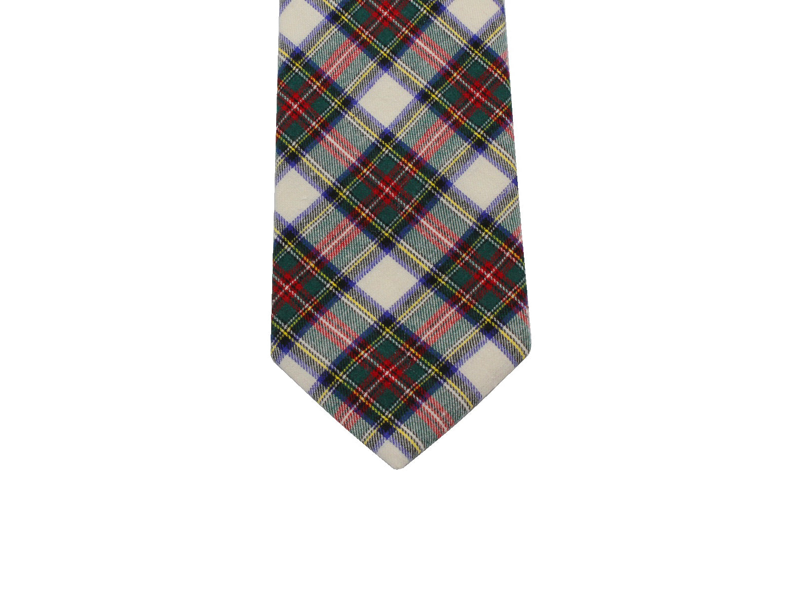 Dress Stewart Tartan Cotton Tie