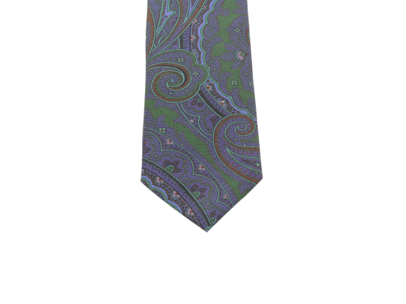 Purple Tonal Persian Silk Tie