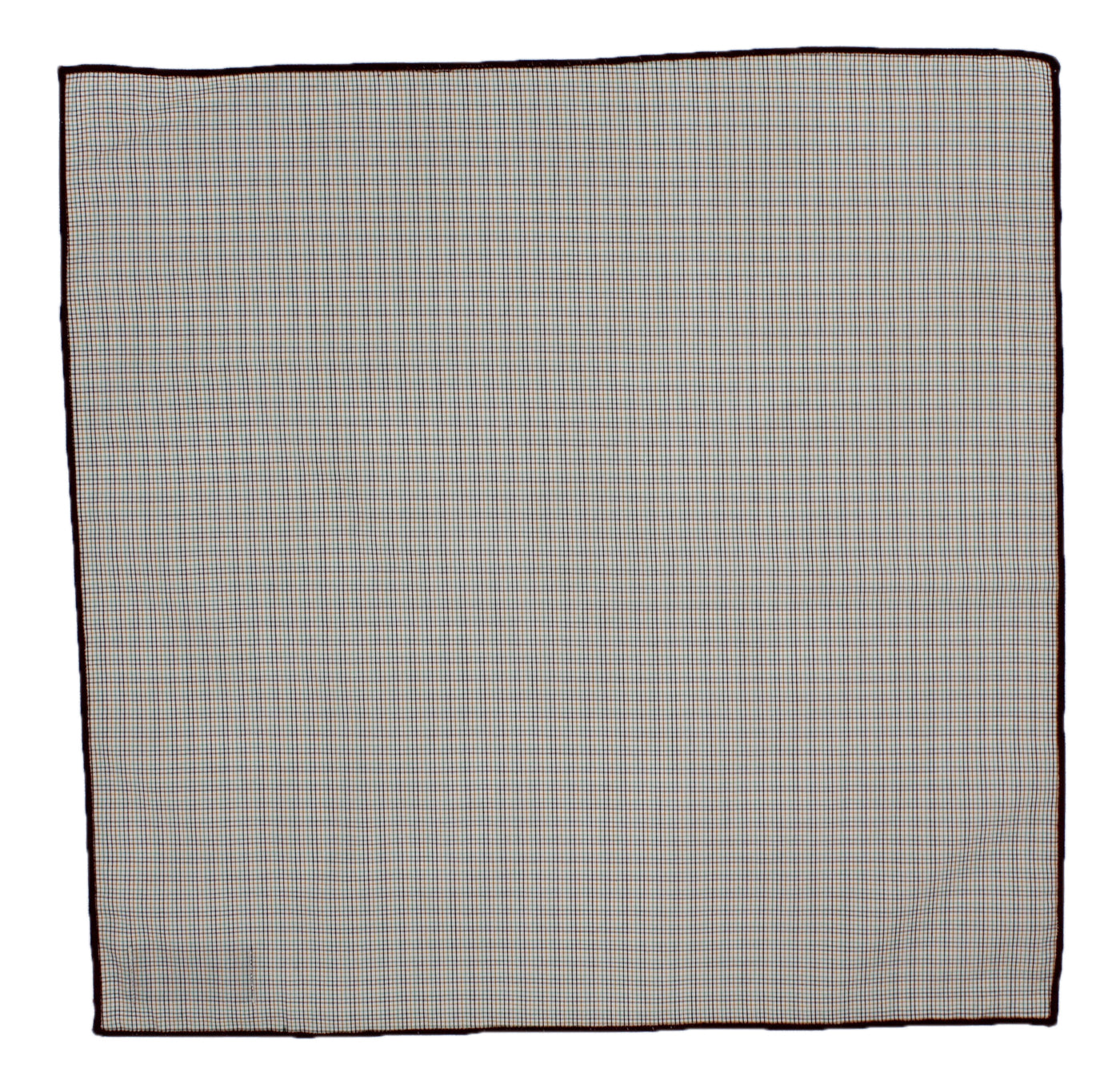 Multi-Color Tattersall Cotton Pocket Square