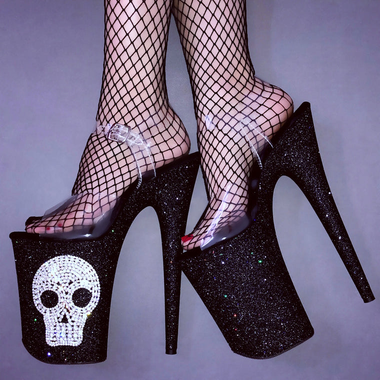 diamond stripper heels