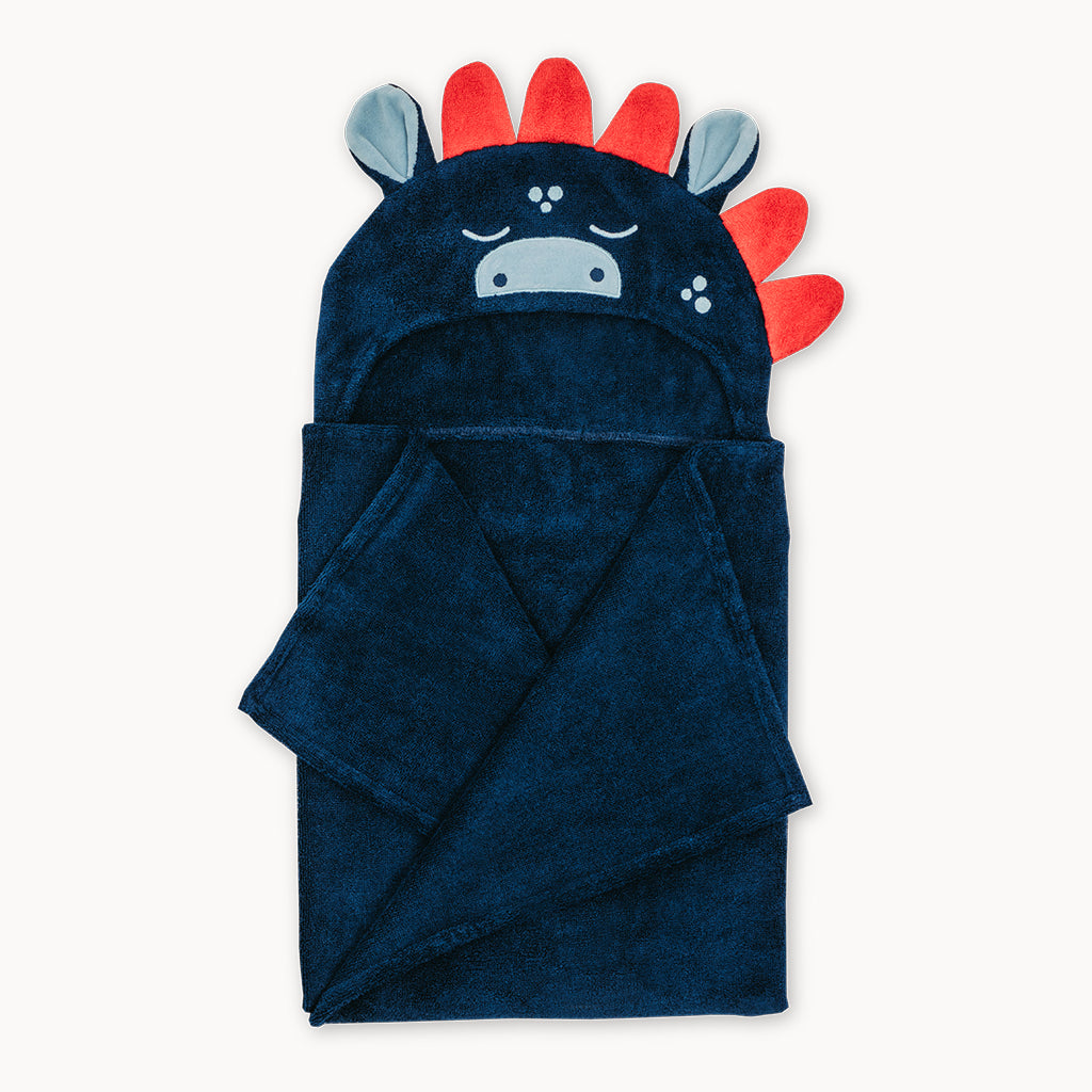 dinosaur baby towel