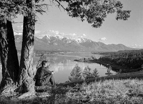 Lake Windermere, 1940's by Hal Bavin