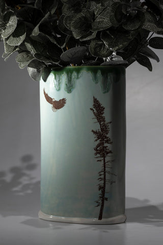 Eagle Vase by Shawna Tegart