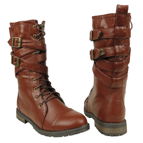 women's casual mid calf boots