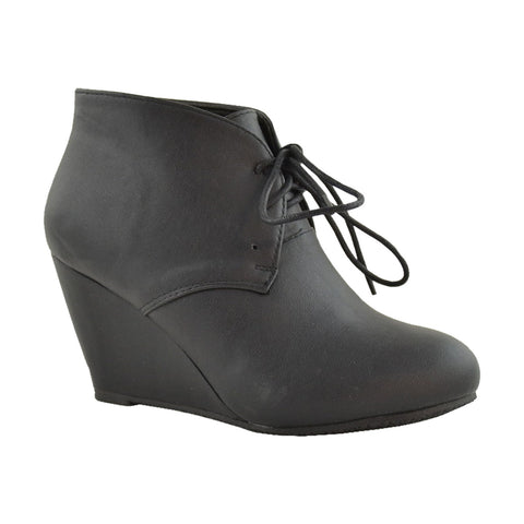 black ankle boots low heel