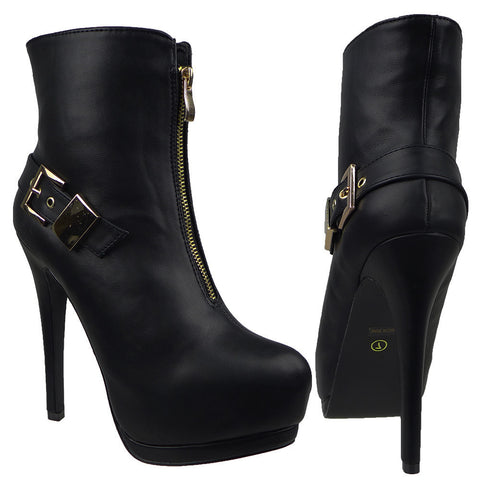 womens platform ankle boots